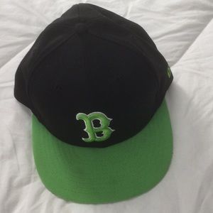 New Era fitted Boston baseball hat